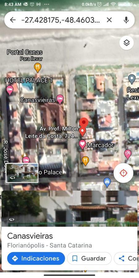Apartamento Inteiro Dois Quartos Melhor Localizacao Pes Na Areia Florianópolis Exterior foto